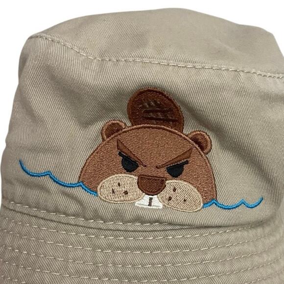 Otto Beige Beaver Bucket Hat - Picture 3 of 7